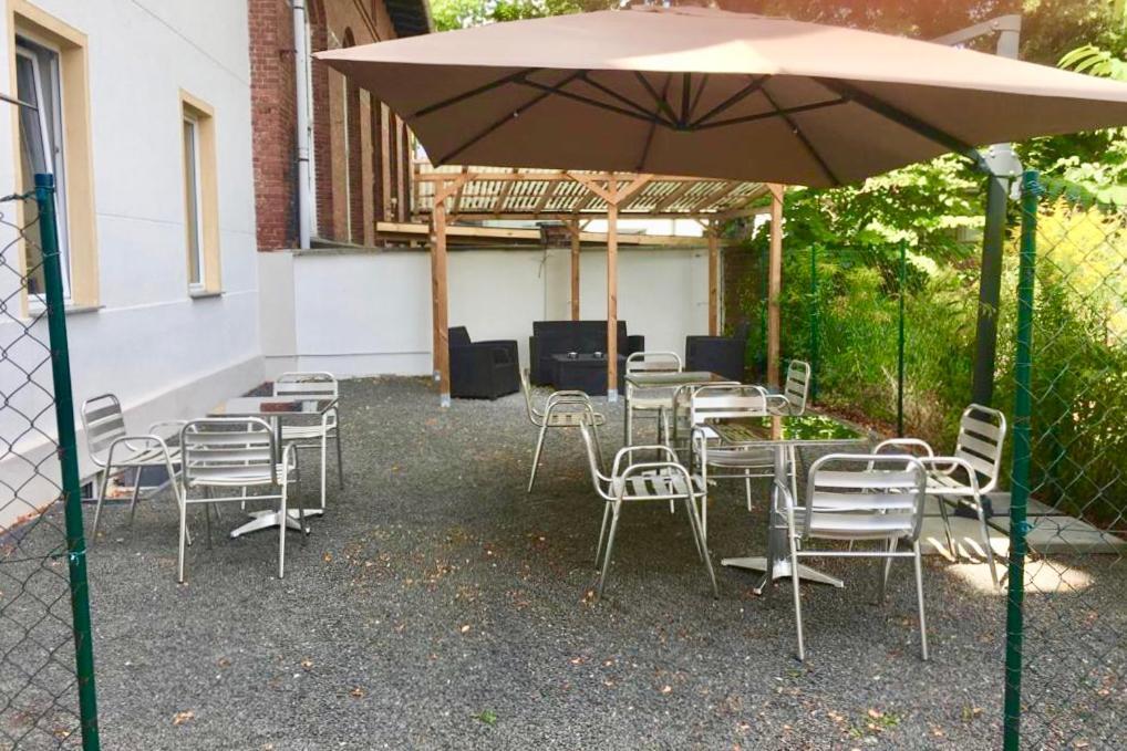 Pension Am Pollingpark Haus II Dessau-Rosslau ภายนอก รูปภาพ